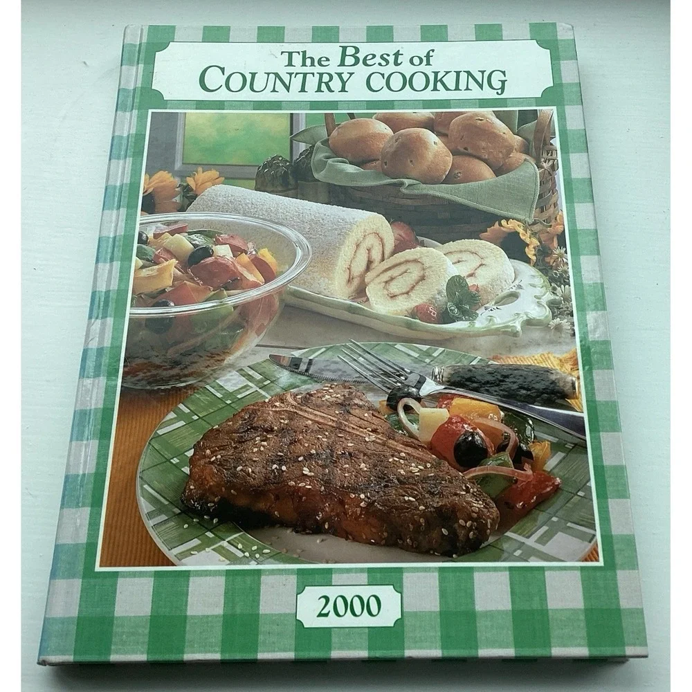 The Best Of Country Cooking 2000 Taste Of Home Cookbook Color Hardcover